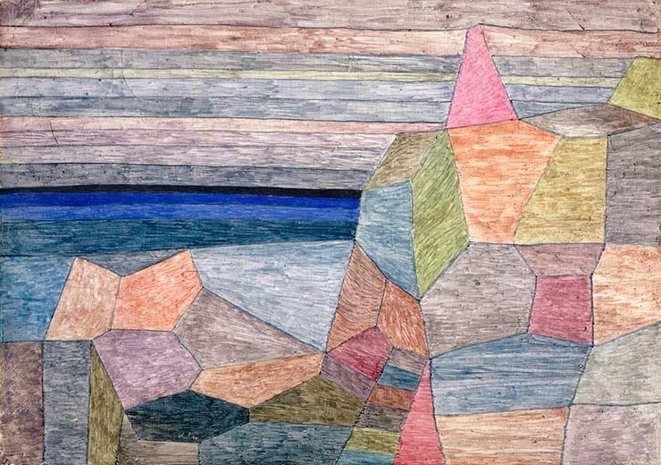 The psychoanalytic psychotherapy online frame Promontorio Ph.1933 Paul Klee